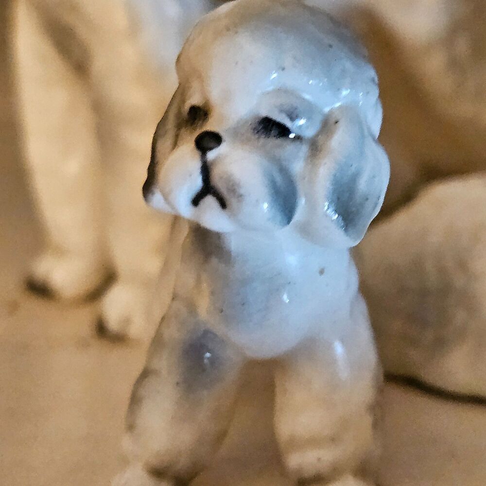 Josef Originals Standard Poodle Family 3 Dogs Vintage Japan Porcelain Figurines - Picture 6 of 9